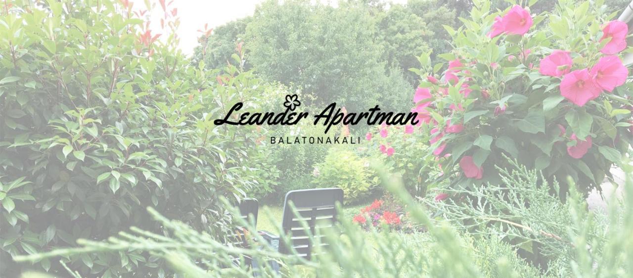 Leander Apartman Balatonakali Exteriör bild